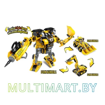 Конструктор Qman Unlimited Ideas 4805 Engineering Machinery картинка 2